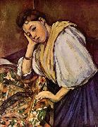 Paul Cezanne Junges italienisches Madchen oil